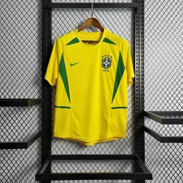 Camisa Retrô Brasil 2002 Pentacampeonato