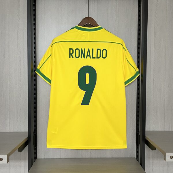 Camisa Retrô I Brasil 1998 - Imagem 4