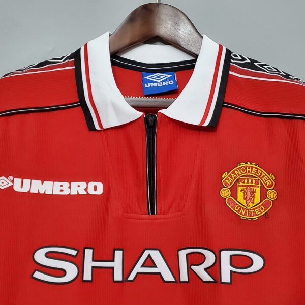 Camisa Retrô I Manchester United 1998-1999 - Imagem 2