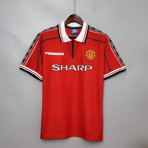 Camisa Retrô I Manchester United 1998-1999