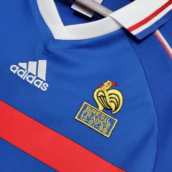 Camisa Retrô I França Home 1998 - Imagem 2