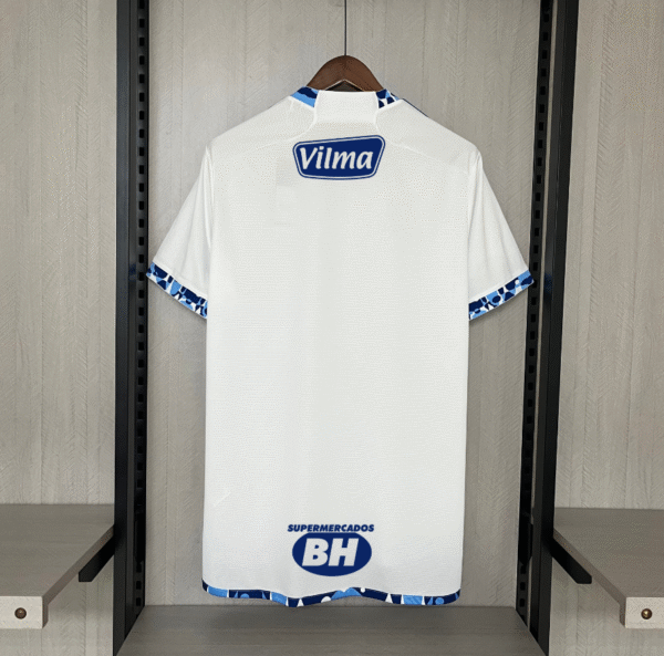 Camisa II Cruzeiro Branca 2024 Todos Patrocinadores - Imagem 2