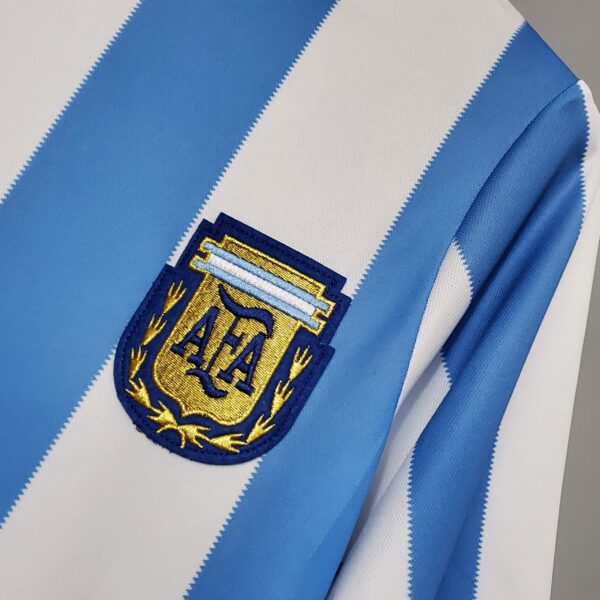 Camisa Retrô I Argentina Home 1986 - Imagem 3