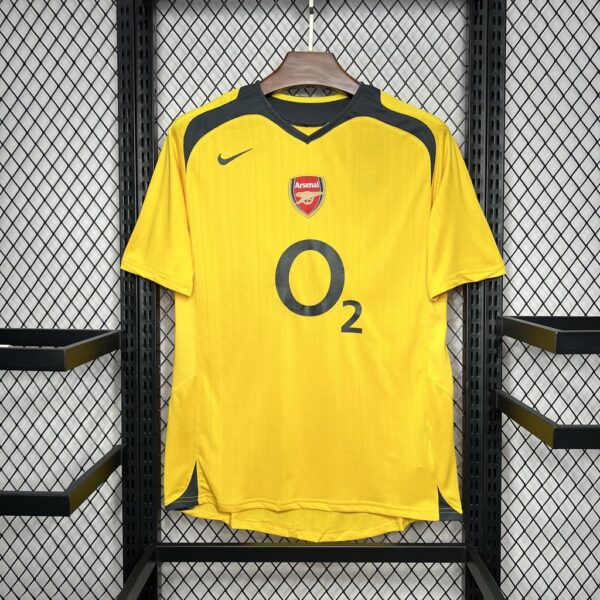 Camisa Retrô II Arsenal Away 2005/2006