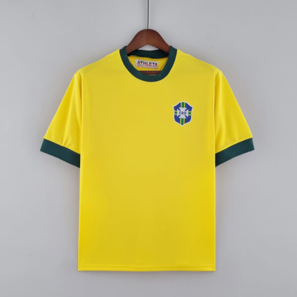 Camisa Retrô I Brasil Home 1970