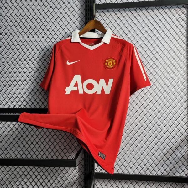 Camisa Retrô I Manchester United Home 2010-2011