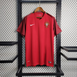 Camisa Retrô I Portugal Home 2016