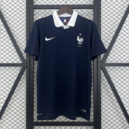 Camisa Retrô I França Home 2014