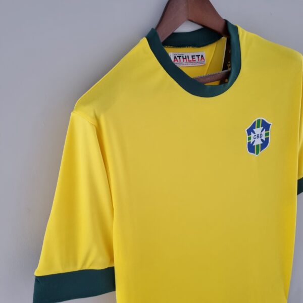 Camisa Retrô I Brasil Home 1970 - Imagem 2
