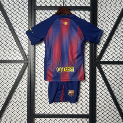 Conjunto Infantil Barcelona I 2025/2026 Home - Imagem 3