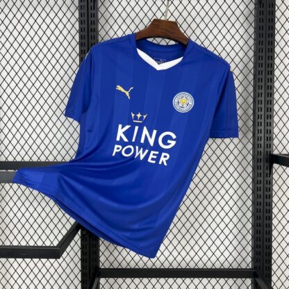 Camisa Retrô I Leicester City Home 2015/2016