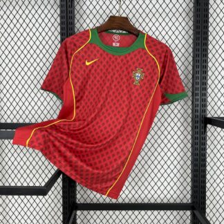 Camisa Retrô I Portugal Home 2004