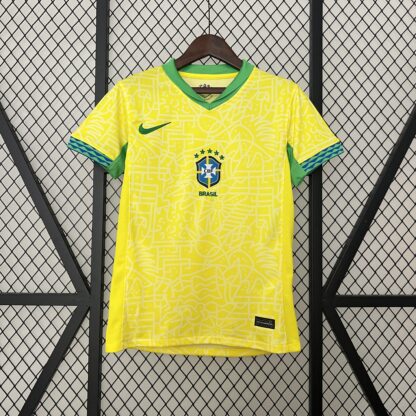 Camisa Feminina Brasil I 2024 Home