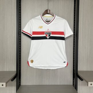 Camisa Feminina São Paulo I 2025 Home