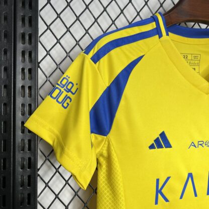 Conjunto Infantil I Al-Nassr 2024/2025 Home - Imagem 2